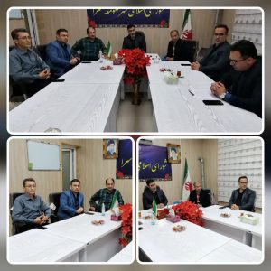 ‍ دیدار و نشست صمیمی فرماندار صومعه سرا با اعضای شورای اسلامی شهر صومعه سرا