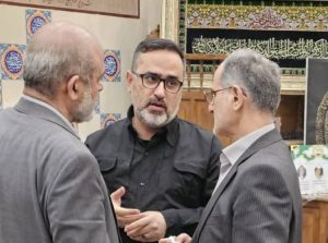 دیدار مهندس کیانی فرد شهردار صومعه سرا با دکتر وحیدی وزیر کشور در تهران
