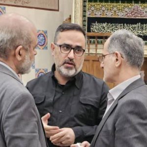 دیدار مهندس کیانی فرد شهردار صومعه سرا با دکتر وحیدی وزیر کشور در تهران